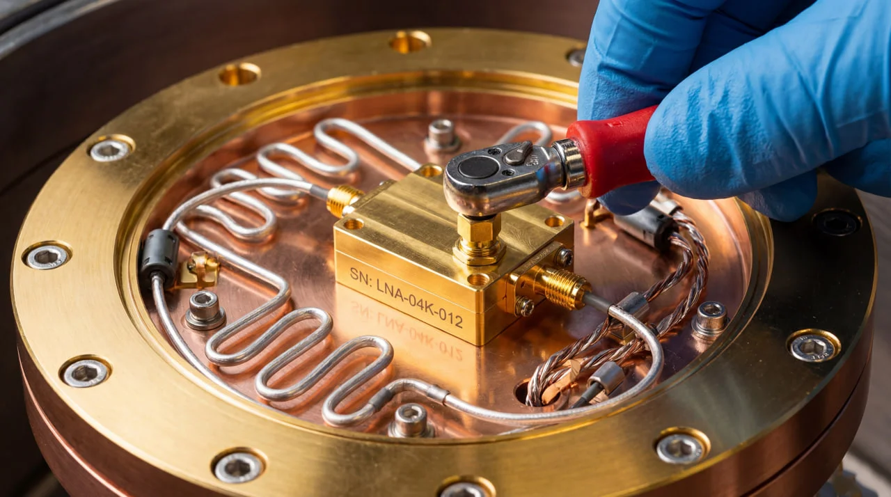 Холоднее космоса: как InP-усилители открывают дорогу к квантовым компьютерам