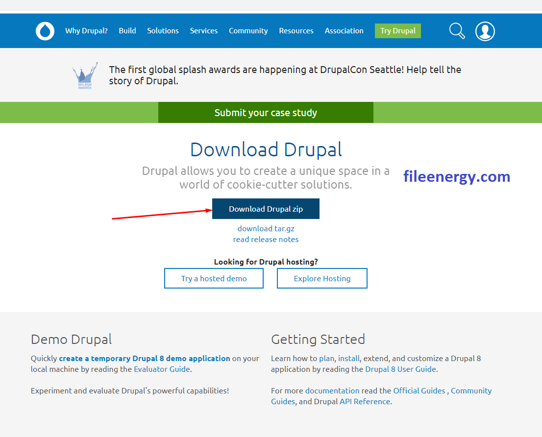 инструкция по созданию сайта на drupal