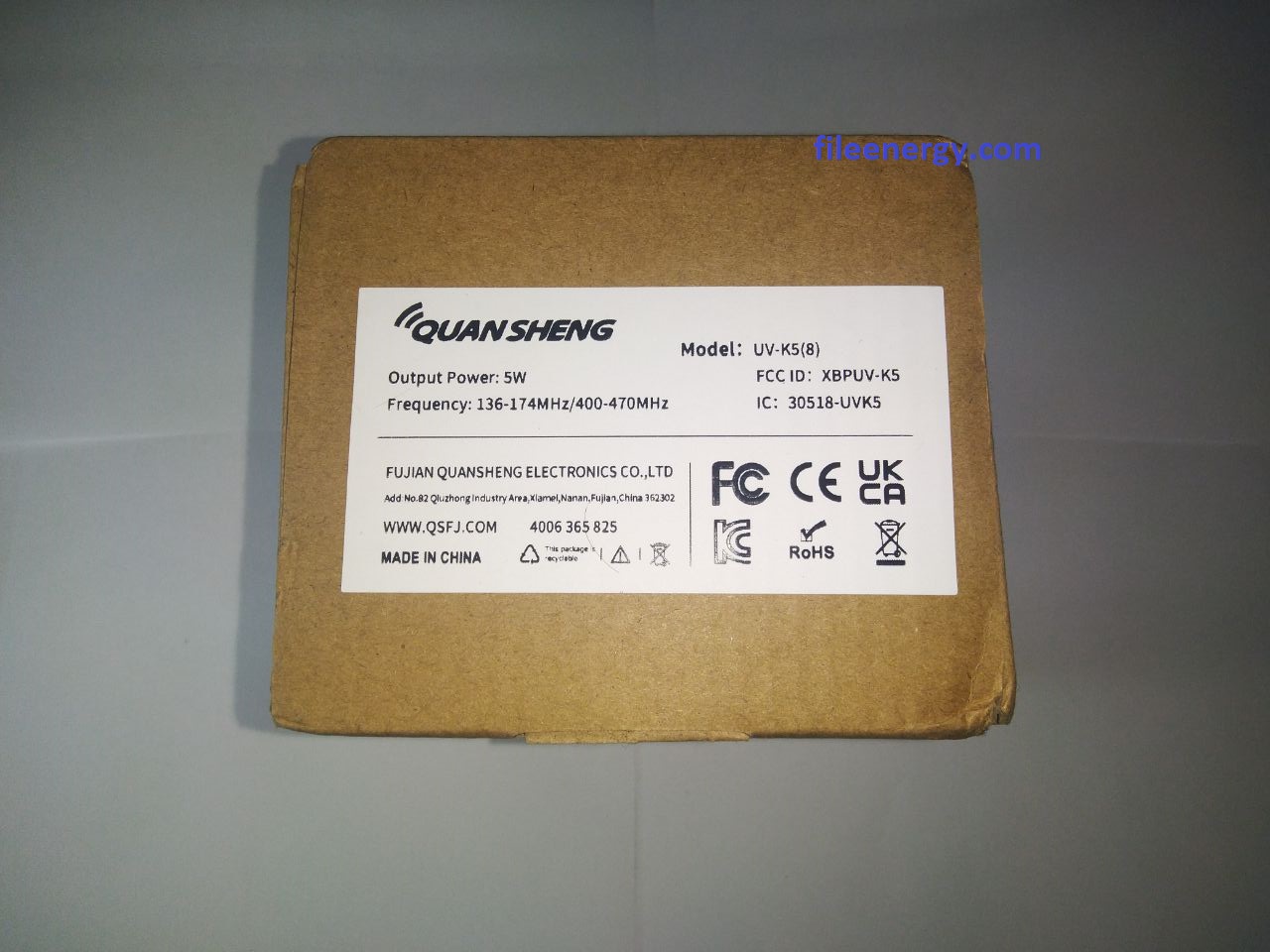 Портативная рация Quansheng UV K5 (8)