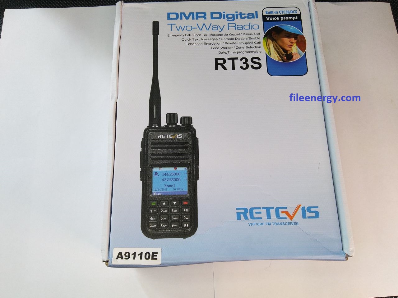 Retevis RT3S - цифровая рация DMR с поддержкой аналогового режима